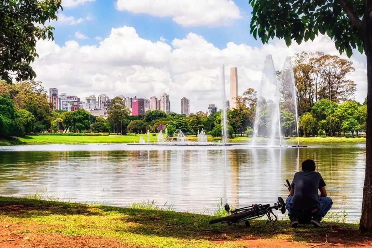 Flat Apart/Hotel Com Uma Suite E Cozinha Completa São Paulo Ngoại thất bức ảnh